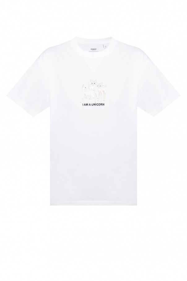 Burberry embroidered t outlet shirt